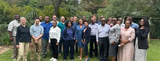 Researchers that attended the Nexus workshop in South Africa.