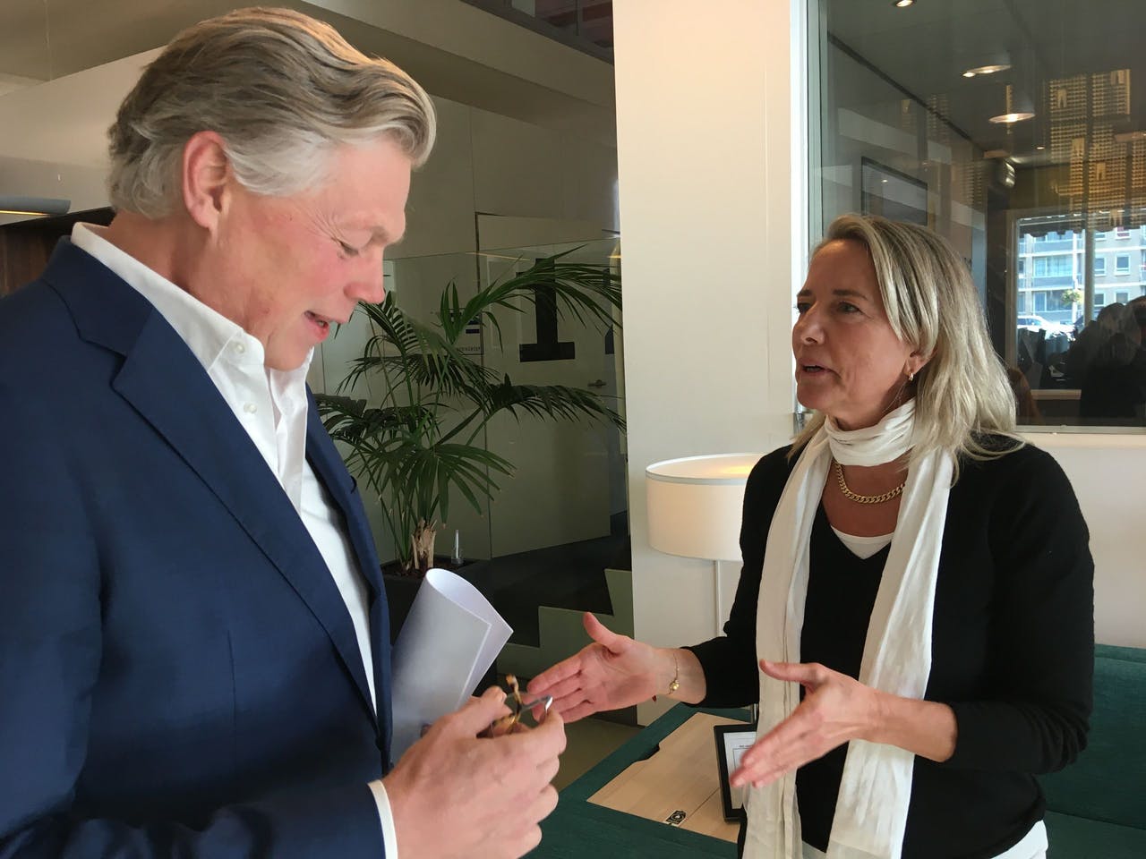 Carina Hilders in BNr studio