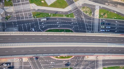 Bird's-eye view of a busy interaction