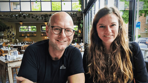Remco Witberg with Dewi Kanters