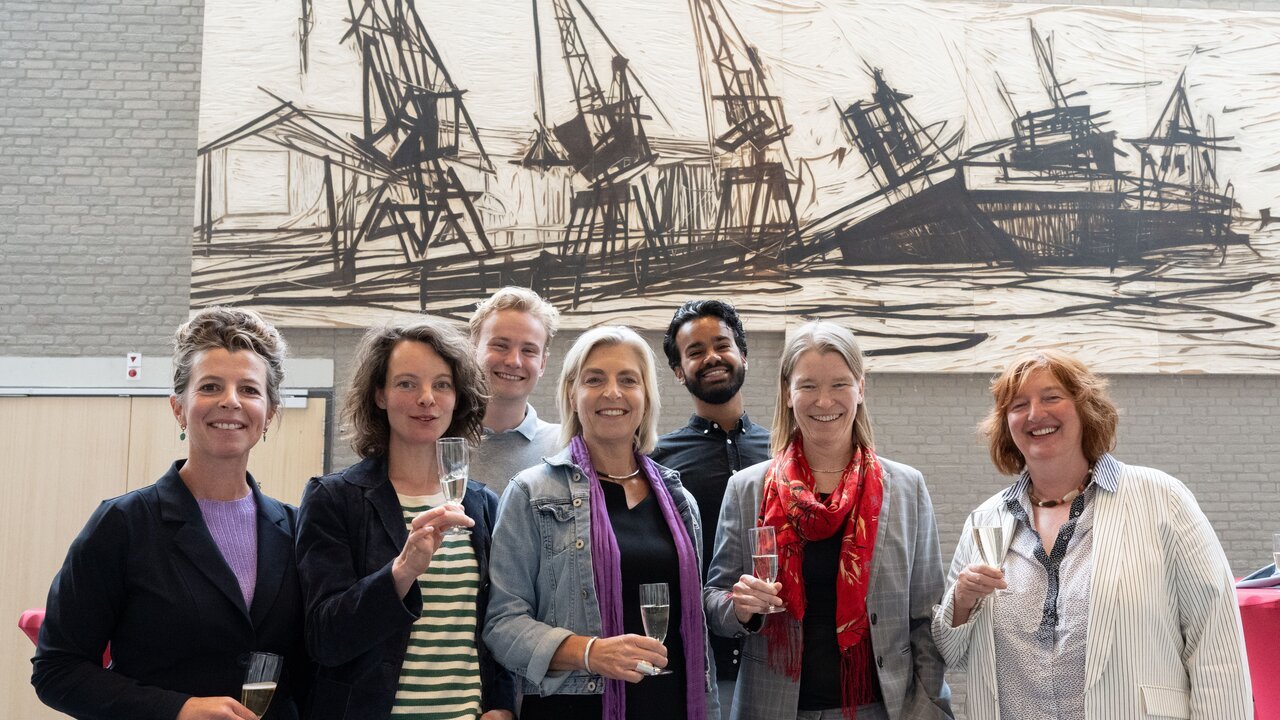 Artwork Haven by Hanna de Haan festively opened in Sanders building