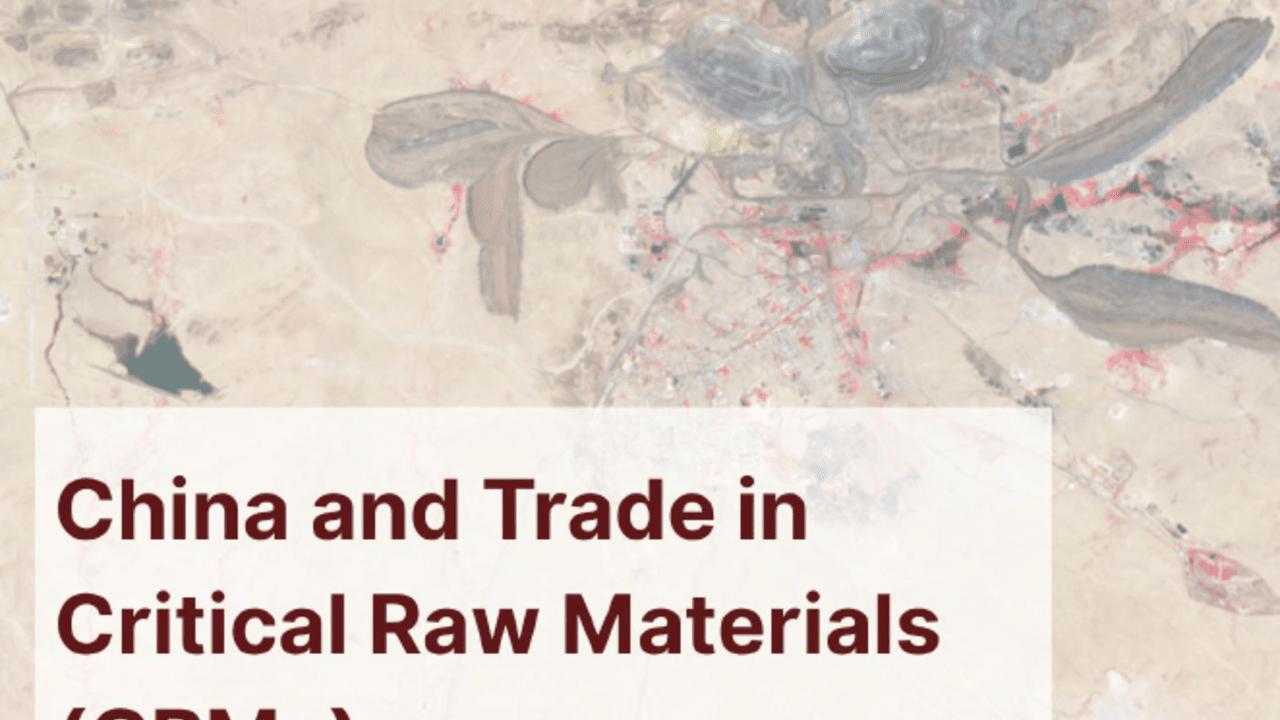 China and Trade in Critical Raw Materials (CRMs) | Erasmus Commodity ...