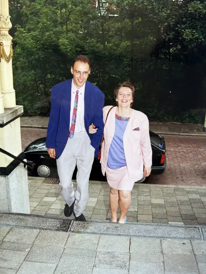 Edward en Jenneke afgestudeerd 1991