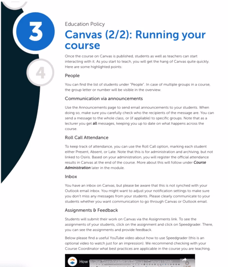 Canvas Onboarding Module
