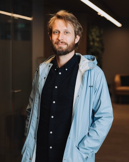 Max Wassink in zijn element