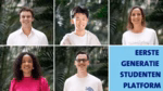 Studenten en arts van het eerstegeneratie studenten platform