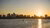 Zonsondergang boven Rotterdam