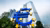 A frog perspective of the European central bank building in Frankfurt
