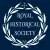 Logo of the Royal Historical Society, white letters on blue background.