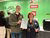 Patrick Groenen (dean ESE) and Ellen van Schoten (EUR Executive Board)