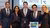 Wiard Briggeman, Miquel Franquesa Gomez, Christopher Axel Himawan, Raman K. and Svetlana Menshchikova standing next to each to other holding a cheque of 500 euros.