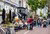 People walking through Rotterdam