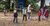 Children playing in a playground.
