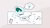 A top view on a person sitting at a table working on a mindmap, and a thought bubble above her head with a lightbulb. 