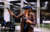 Woman wearing VR gear at Immersive Tech soft opening