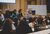 Sophie Schmeets and others holding a symposium for students.