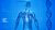 Bionic image of a human and a DNA strand