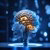 a robot brain that lights up