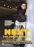 Poster of performer leaning on pillar in dim tunnel with bold NEXT title and event dates
