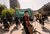 Professors cycle to the schools.