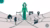 Person in green coat at center of web linking house and tree, people, goalposts, and location pin.