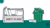 Graphic showing a grey box labeled HABITS TO KEEP next to a green trash bin labeled TOSS