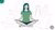 Illustration of woman in green shirt cross-legged in meditation with meditator silhouettes behind