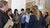 ISS students in discussion with Dutch election official