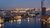 View of Rotterdam at night