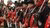 Historical reenactment soldiers