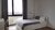 Bed and window in the Xior building