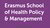 The purple logo of ESHPM with white letters reading Erasmus School of Health Policy & Management