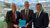 Image of Prof. Sijbren Cnossen, Menno Snel, and Prof. Bas Jacobs 