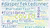 Word cloud with green shades of text