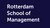 The dark blue logo of RSM with white letters reading Rotterdam School of Management