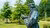 Standbeeld van Erasmus op campus Woudestein.