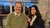 Soumya posing with one of her professors