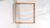 Empty frame on wall