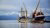 Foto van schip met containers