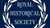 Logo of the Royal Historical Society, white letters on blue background.