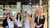 IBCoM students Zoe Albers, Flavia Lorenzin, Nathalie Schroeder, Duong (Ellie) Dao, Hoang Vy Duong