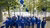 Graduates throwing cap in the air