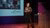 Dr. Iris Wallenburg on stage in the Erasmus Pavillion Theater