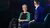 Karin Astrid Siegmann talks during the Studio Erasmus talk show.