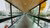 Inside the air bridge on the campus woudestein