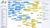 overview of a VOS map with blue and yellow labels