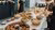 Een rijk gevulde lunch tafel op de EAIE Conference 2023.