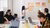 People working with sticky notes