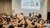 College room in Theil-building with 3 vwo pupils