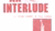 red poster for the event An Interlude